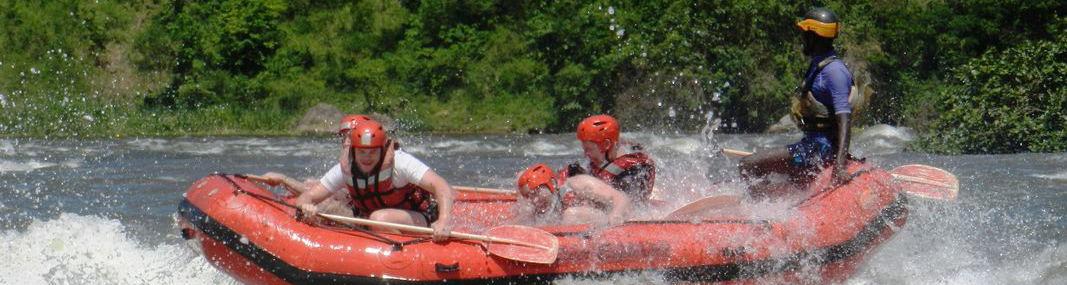 Rafting on the Nile with Nile River Explorers, Jinja, Uganda