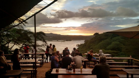 Sunset at overlooking the Nile