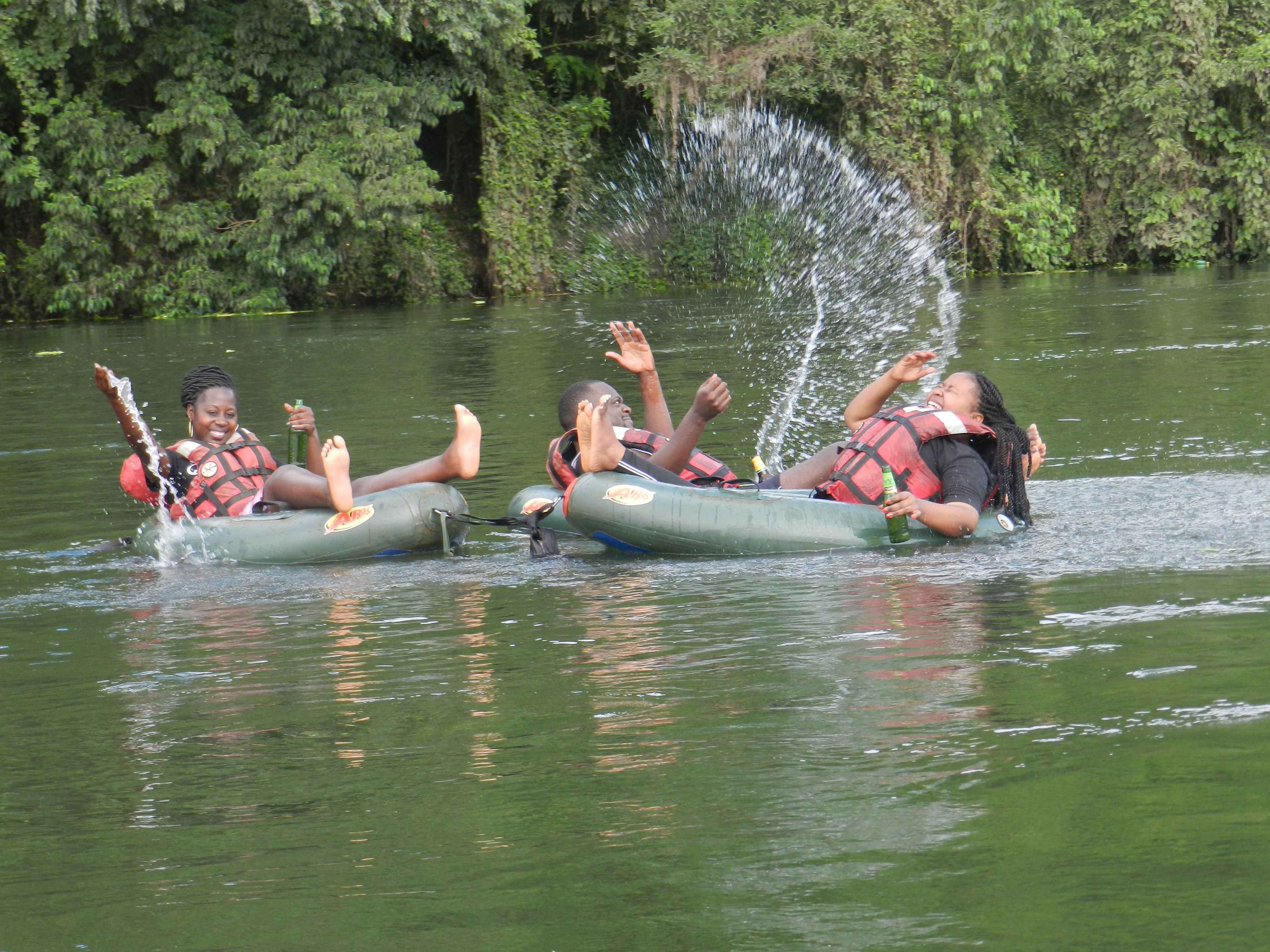 Tubing on the Nile