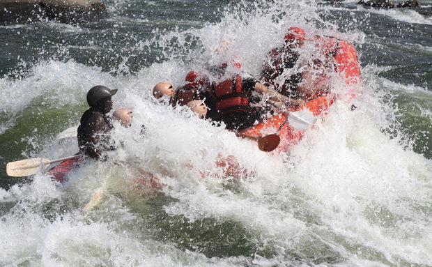 White Water Rafting, River Nile, Jinja, Uganda