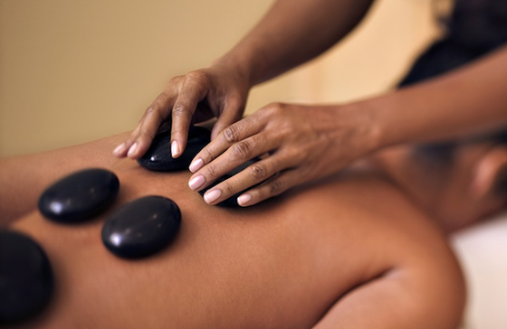 Hot Stone Massage, The River Spa, Explorers River Camp, Jinja, Uganda