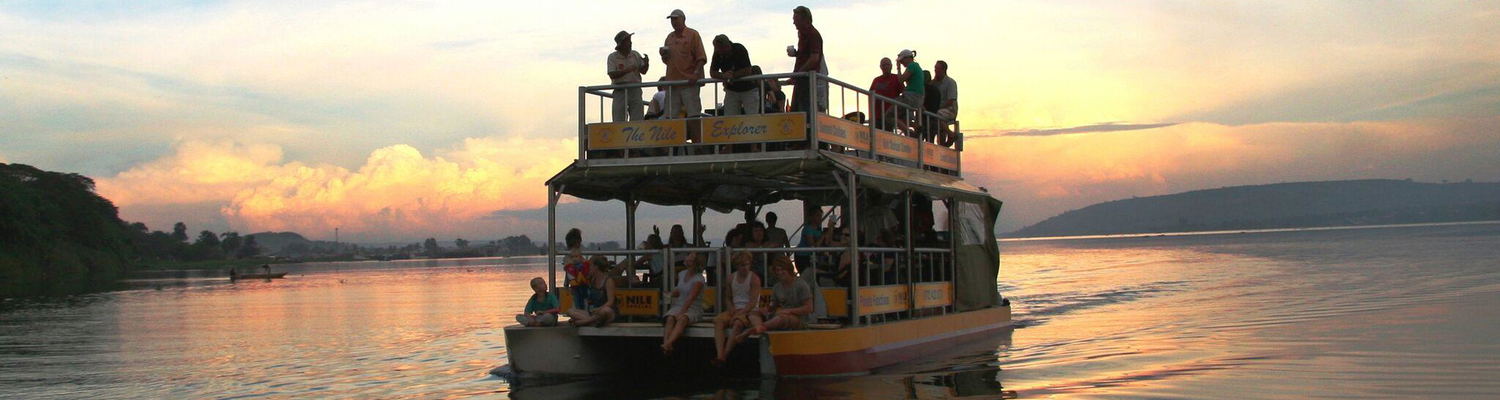 Sunset Cruise on the Nile River, Jinja, Uganda