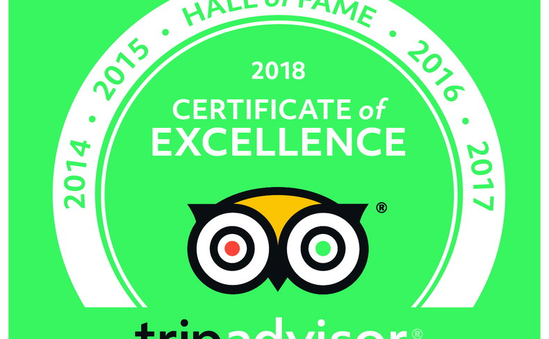 Bundu Adventures Certificate of Excellence 