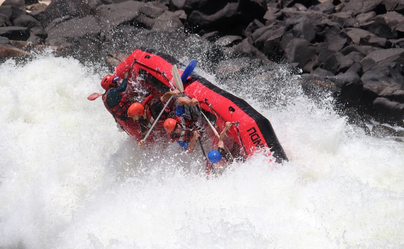 Test the Best Zambezi Rafting 