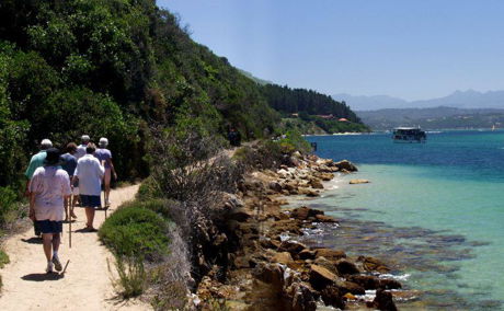 Walking trail, Featherbed Nature Reserve, Knysna