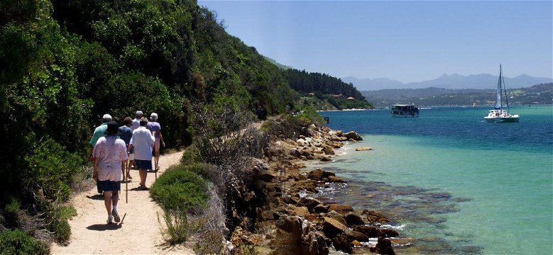 Walking trail, Featherbed Nature Reserve, Knysna