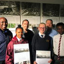 Xola Frans (Knysna Municipality); Latoya Baba (Percy Mdala High Interact Club); Philip Caveney (Knysna Historical Society); Megan Hunter (Knysna High Interact Club); Herb Hunter (Knysna Rotary); Brandmore Sandile Mngcitha (Percy Mdala High Interact Club) Xola Frans (Knysna Municipality); Latoya Baba (Percy Mdala High Interact Club); Philip Caveney (Knysna Historical Society); Megan Hunter (Knysna High Interact Club); Herb Hunter (Knysna Rotary); Brandmore Sandile Mngcitha (Percy Mdala High Interact Club)