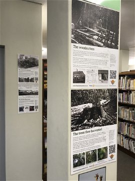 Knysna Museum posters: pop-up museum at Knysna Library 