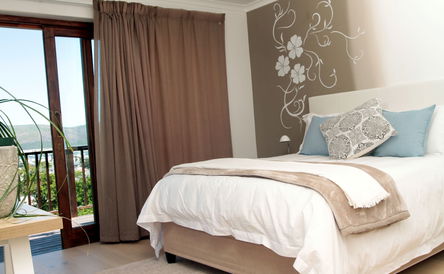 Room 2: Lagoon view, private deck