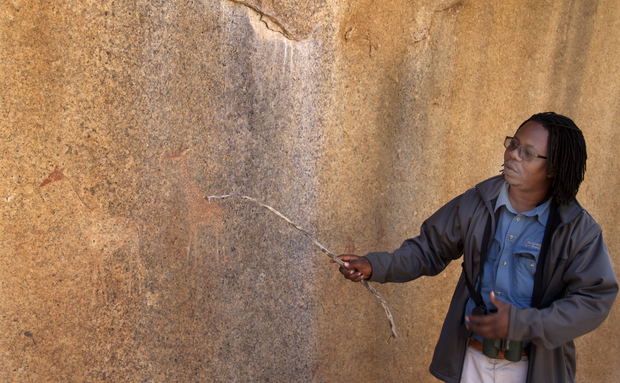 Bushmen Rock Art, Knowledgeable guides Bushmen Rock Art, Knowledgeable guides