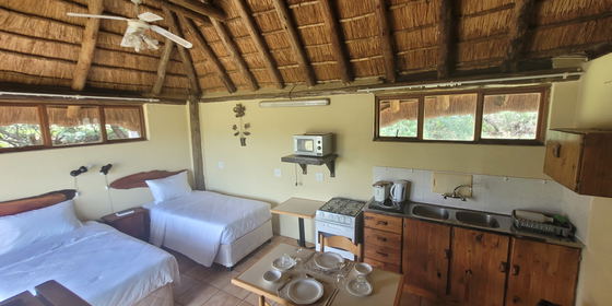 2 sleeper chalets single 2 single beds 