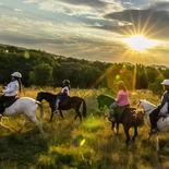 Sunset Horseback safari at Harties Horse Trail Safaris