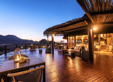 hoodia desert lodge deck