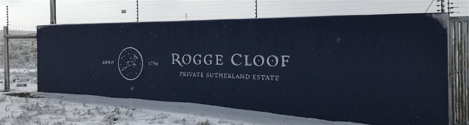 Rogge Cloof Wildlife Estate near Sutherland