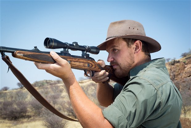 professional hunter and hunting guide in Namibia Dolf Potgieter