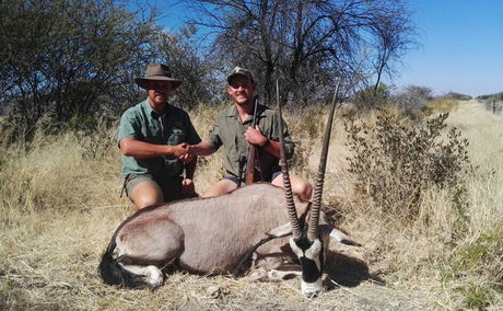 trophy hunting namibia gemsbuck gemsbok oryx 