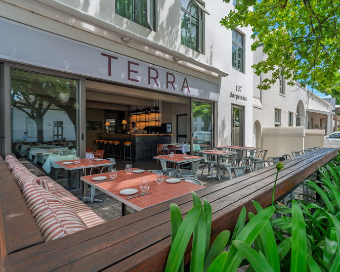 Restaurant Terrance 107 Dorpstraat Boutique Hotel