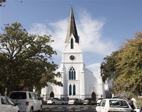 Things to do in Stellenbosch - view historic buildings: Moederkerk in Church Street