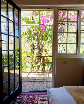 bedroom 1 onto front verandah
