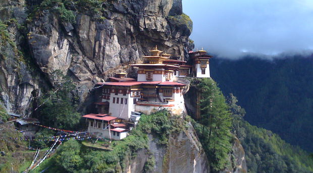 Taktsang Monastery, Taktsang Lhakhang, Tiger's Nest in Bhutan