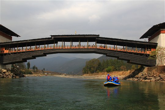 White Water Rafting in Bhutan, Family Holiday in Bhutan, Family Vacation in Bhutan