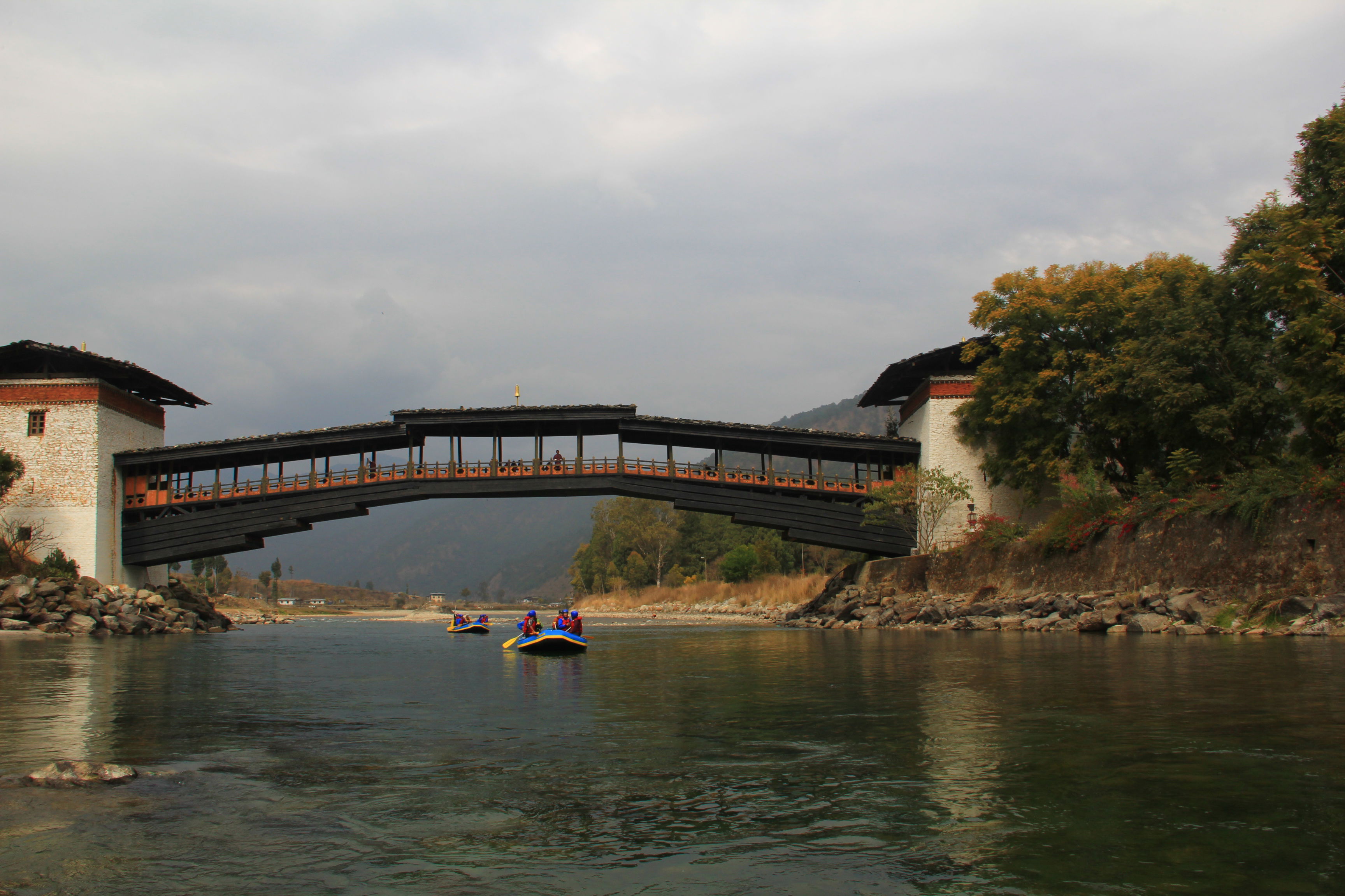 Family Vacation in Bhutan, White Water Rafting in Bhutan