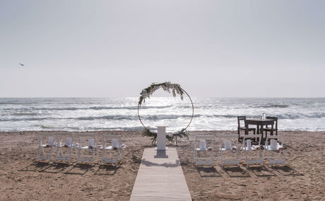 beach wedding swakopmund villa maji