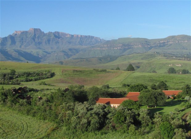 Restaurant and organic food in Cathkin Valley - Drakensberg