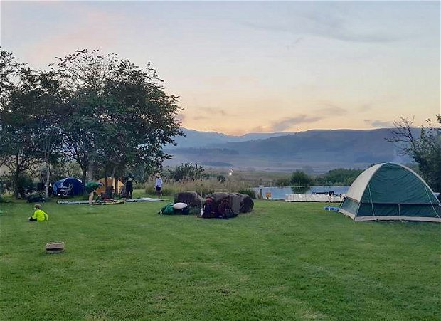 Camping in Drakensberg 