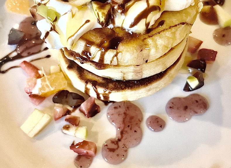 Pan Cakes, Pizzas at The Farm Kitchen Restaurant 