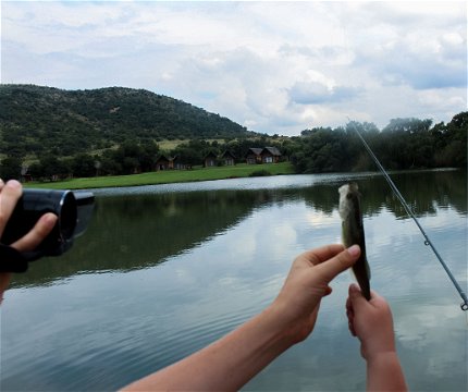 Fly fishing is a hands-on experience