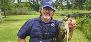 Bass fishing clinic with Philip Kemp and veggie lure comp (26 Oct 25)