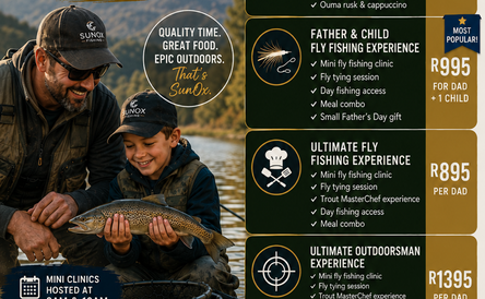 Fathers Day Fly fishing Adventure at SunOx Fishing Adventures