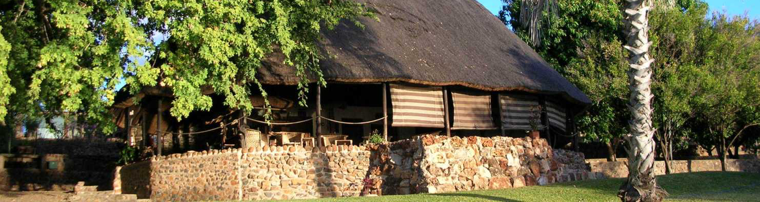 The luxury accommodation at the Zambezi Lodge