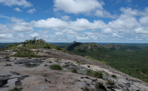 View from the Caterpillar Inselberg, Mutinondo Wilderness, Geology, Landscape, Photography, Zambia, Muchinga