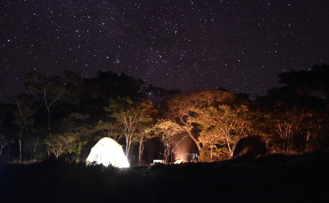 5-million star camping experience 
