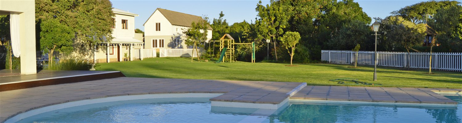 One of Two Swimming Pools at the Dunes Resort