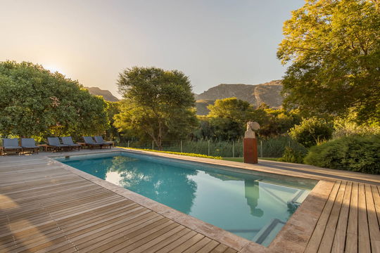 Private retreat accommodation in Montagu Western Cape