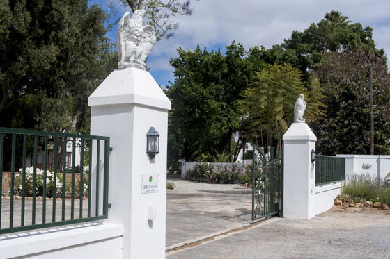 Entrance to Green Olive Guest House