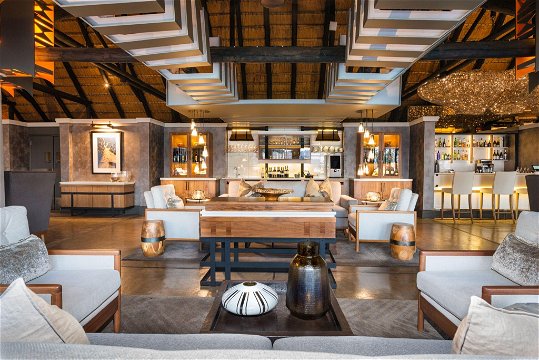 Chobe Water Villas Villa Interior Lounge Lobby Reception