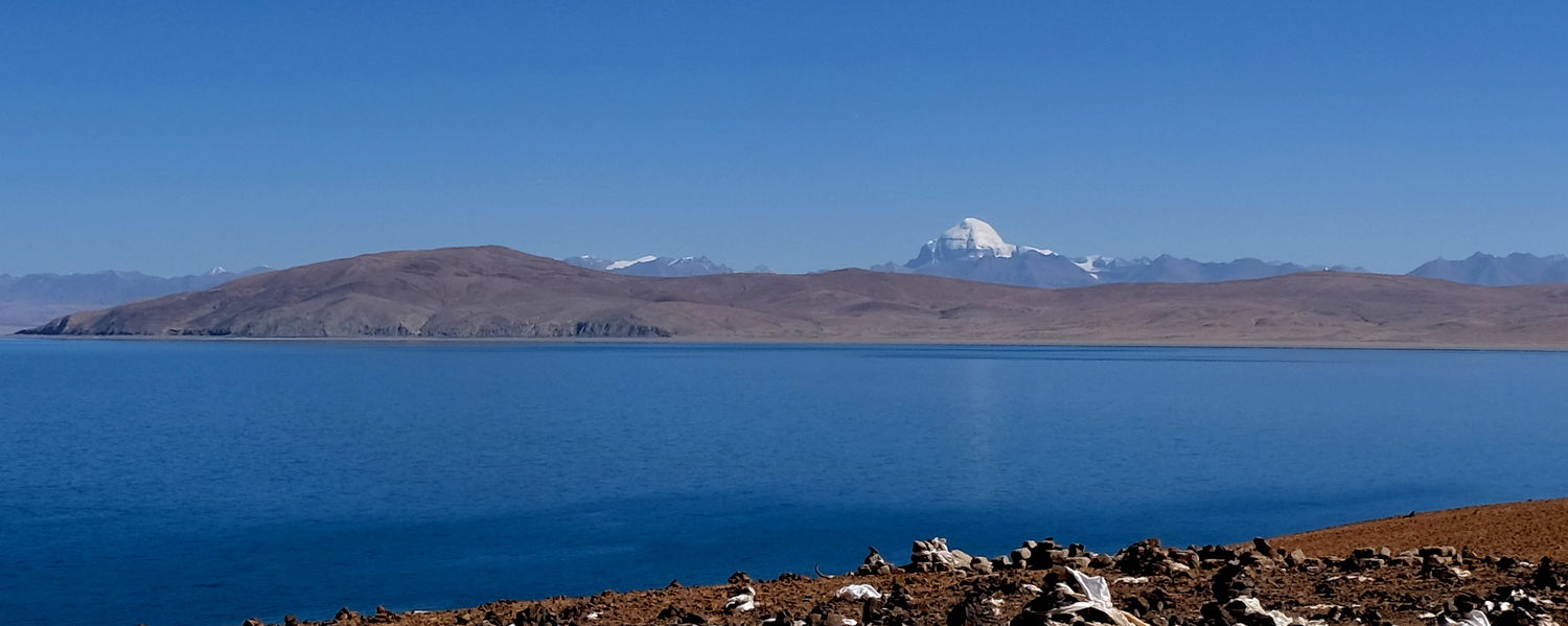 Mt Kailash and Lake Manasarowar the source of major rivers in Asia