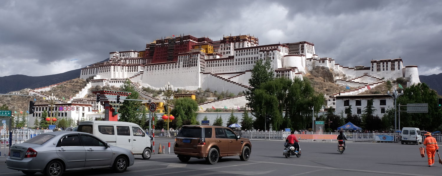 Winter Palace of Dalai Lama, spiritual and political leader of Tibet 