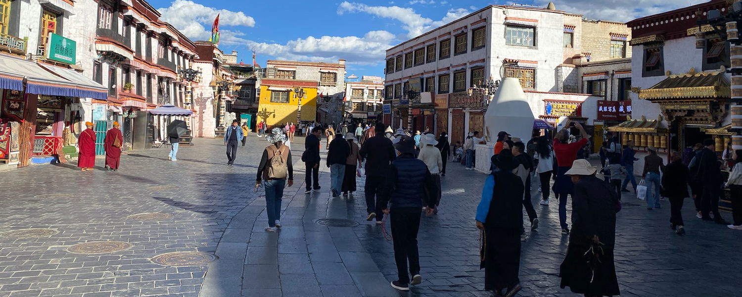 Sacred Temple of Jokhang of Lhasa in Tibet
