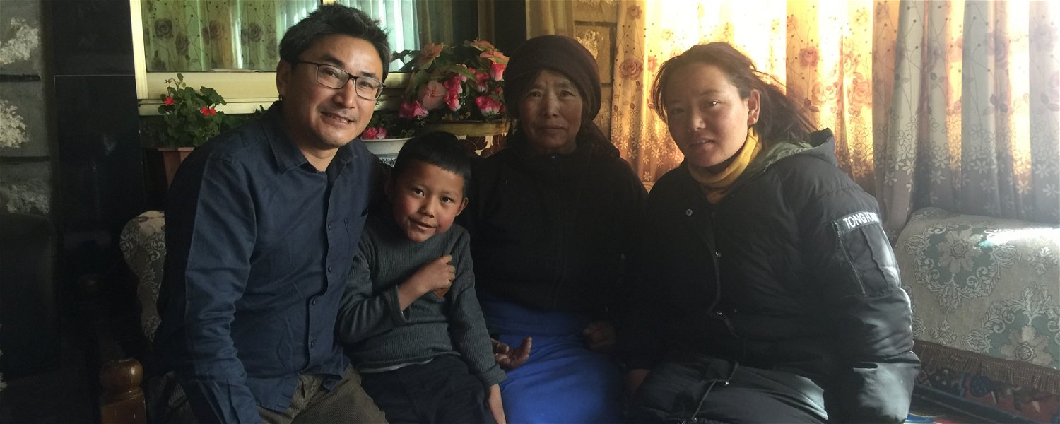 basantatibet organise visit of village and Tibetan family