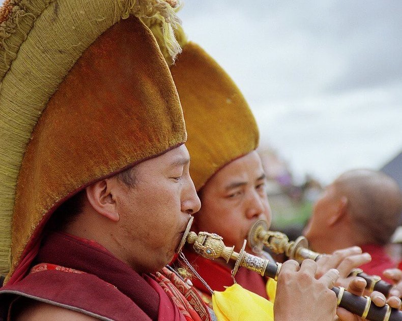 Gelug monks