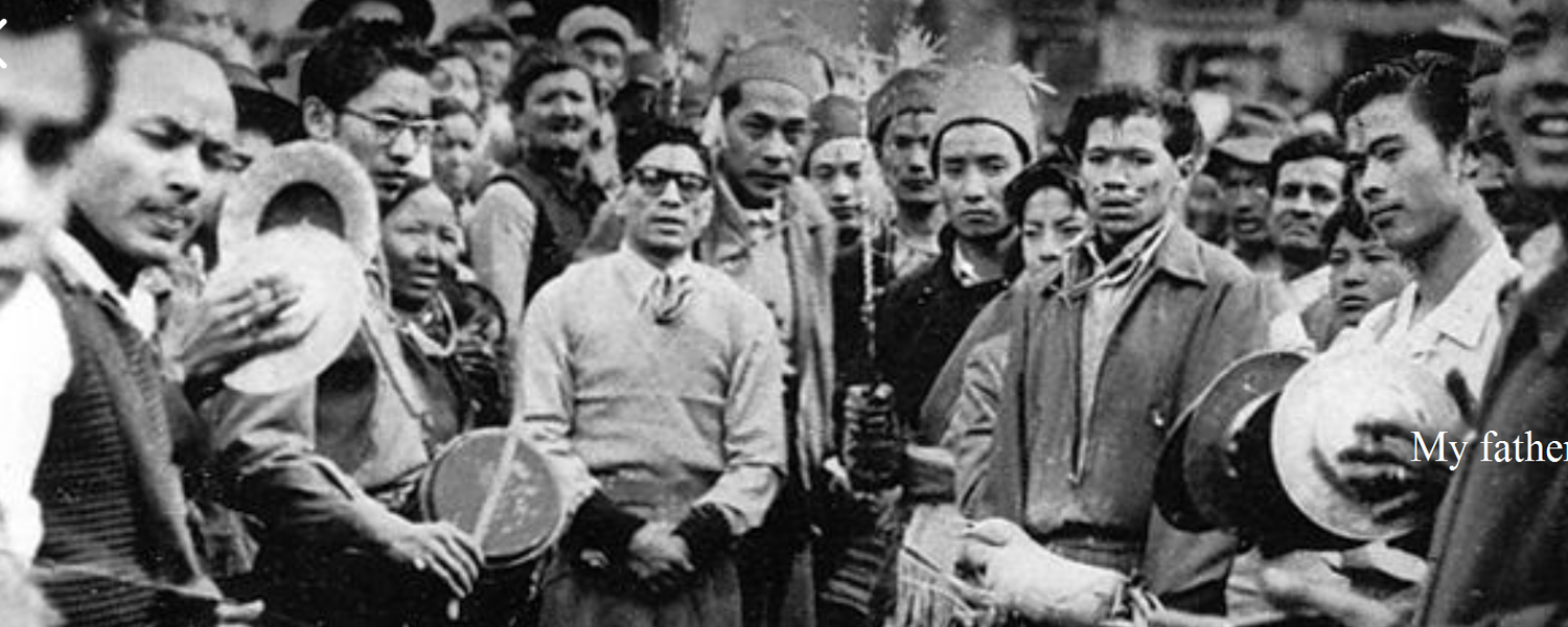 My late father in Lhasa, Tibet 1959  