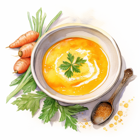 Roasted Rosemary Butternut Soup