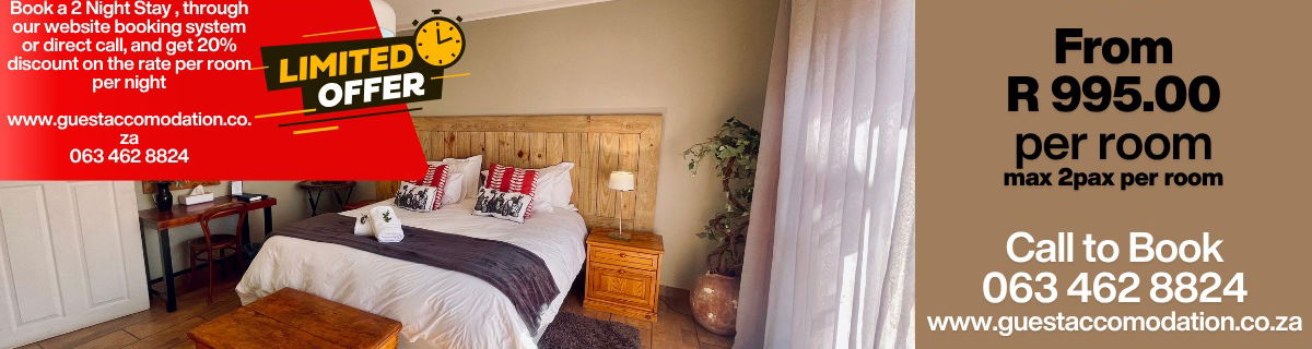 10% off your room rate, when you book a 2 night stay