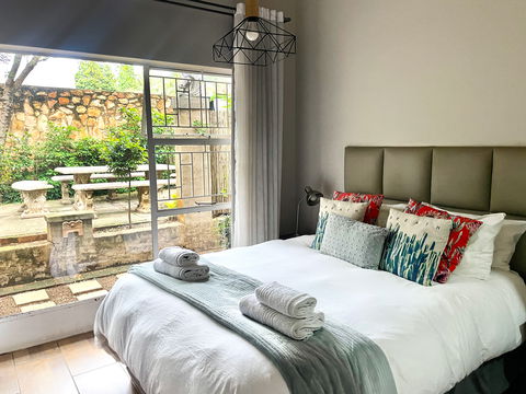 Willow room garden view