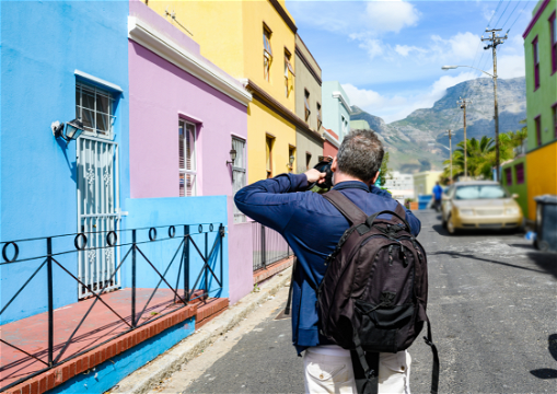 Photographers dream taking picture in The Bo-Kaap